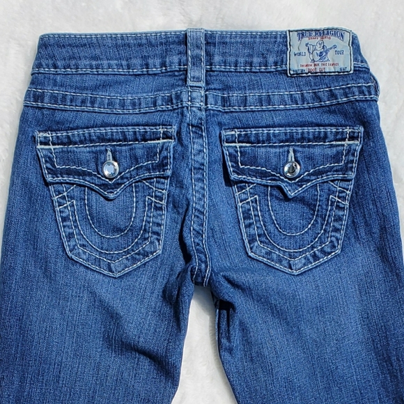 True Religion Boot Cut Jeans sz 25 - Picture 5 of 6
